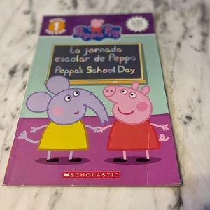 Peppa’s School Day Bilingual Book